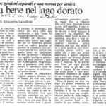 Beniamino sta bene nel lago dorato Alessandra Lancellotti psicologo life coach psicoterapeuta