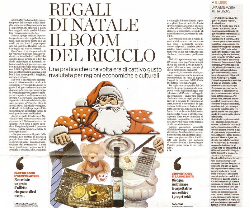 Riciclare Regali Di Natale.Regali Di Natale Il Boom Del Riciclo Psicologo Life Coach Alessandra Lancellotti