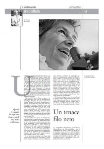 osservatore romano alessandra lancellotti genova recensione cambiamente depressione