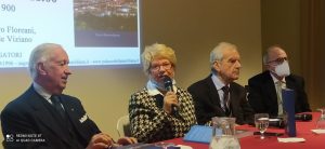presentazione a palazzo meridiana genova 2021 con fabio capocaccia davide viziano e piero floreani